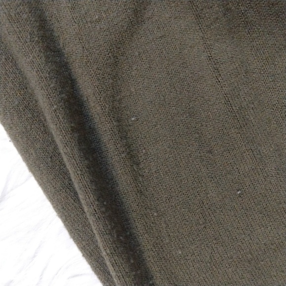 PAPAYA olive green button-front cardigan stitch - Picture 7 of 7